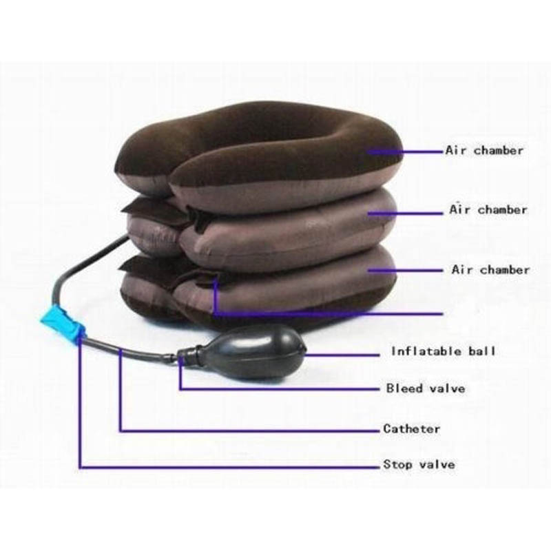 Air Cervical Neck Traction Soft Brace Device High Quality Head Back Shoulder Neck Pain Health Care
