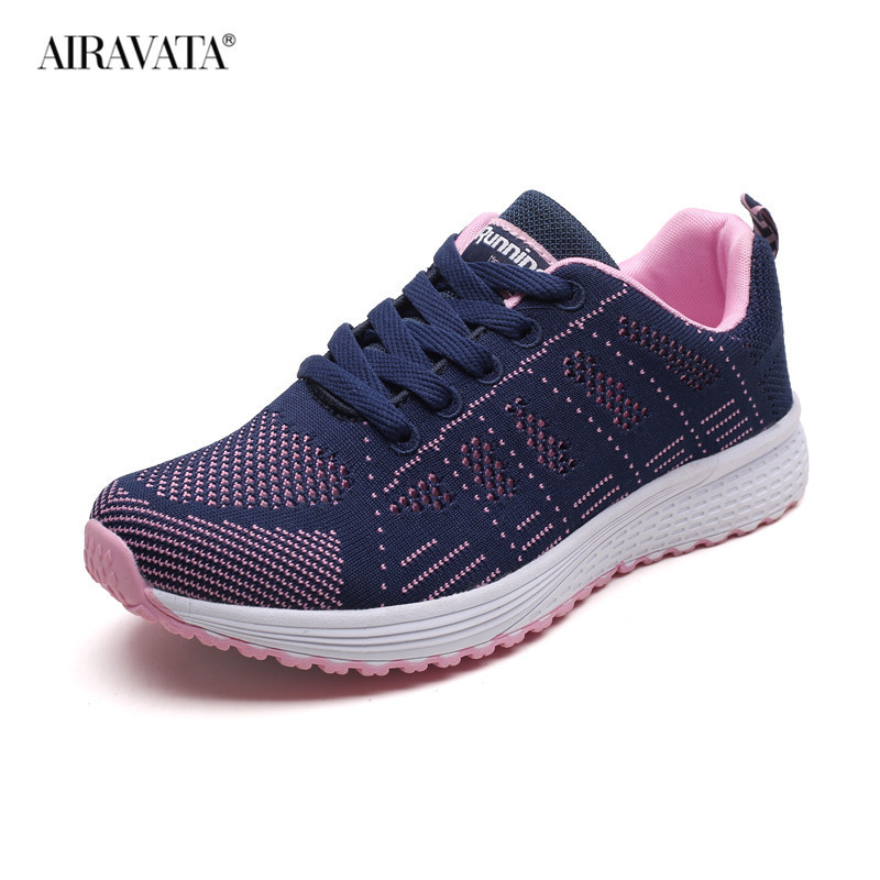 Women's Sneakers Couples Running Shoe Lace Up Breathable Lightweight Casual Sports Shoes Outdoor Walking 220511