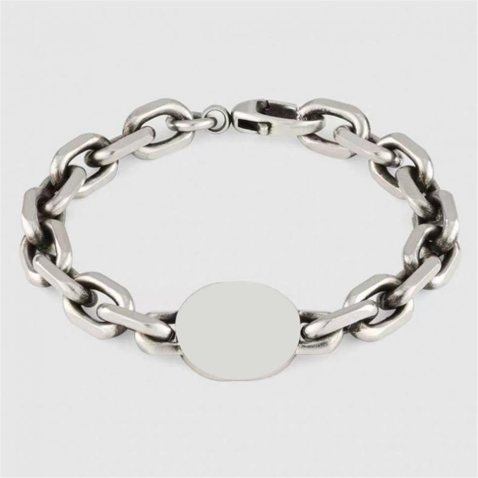 Charm Bracelets Double G Bracelet Retro Couple 925 Interlocking letters Distressed Chain Men & Women Jewelry308m
Charm Bracelets Double G Bracelet Retro Couple 925 Interlocking letters Distressed Chain Men & Women Jewelry308m