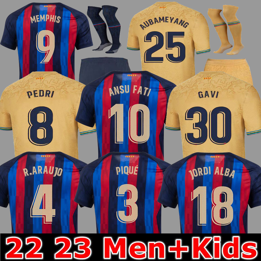 Camisetas de football MEMPHIS PEDRI ADAMA AUBA barcelonas soccer jersey FERRAN 20 21 22 23 ANSU FATI 2021 2022 2023 F. DE JONG DEST DAVI ALVES kit shirt men kids sets, Away kids
Camisetas de football MEMPHIS PEDRI ADAMA AUBA barcelonas soccer jersey FERRAN 20 21 22 23 ANSU FATI 2021 2022 2023 F. DE JONG DEST DAVI ALVES kit shirt men kids sets, Away kids