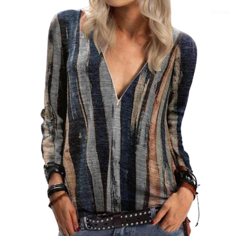 Women's Blouses & Shirts Women Shirt Spring Autumn Long Sleeve Printing Female Zip Neckline Vertical Stripes Tie Dye Blouse, Grey
Women's Blouses & Shirts Women Shirt Spring Autumn Long Sleeve Printing Female Zip Neckline Vertical Stripes Tie Dye Blouse, Grey