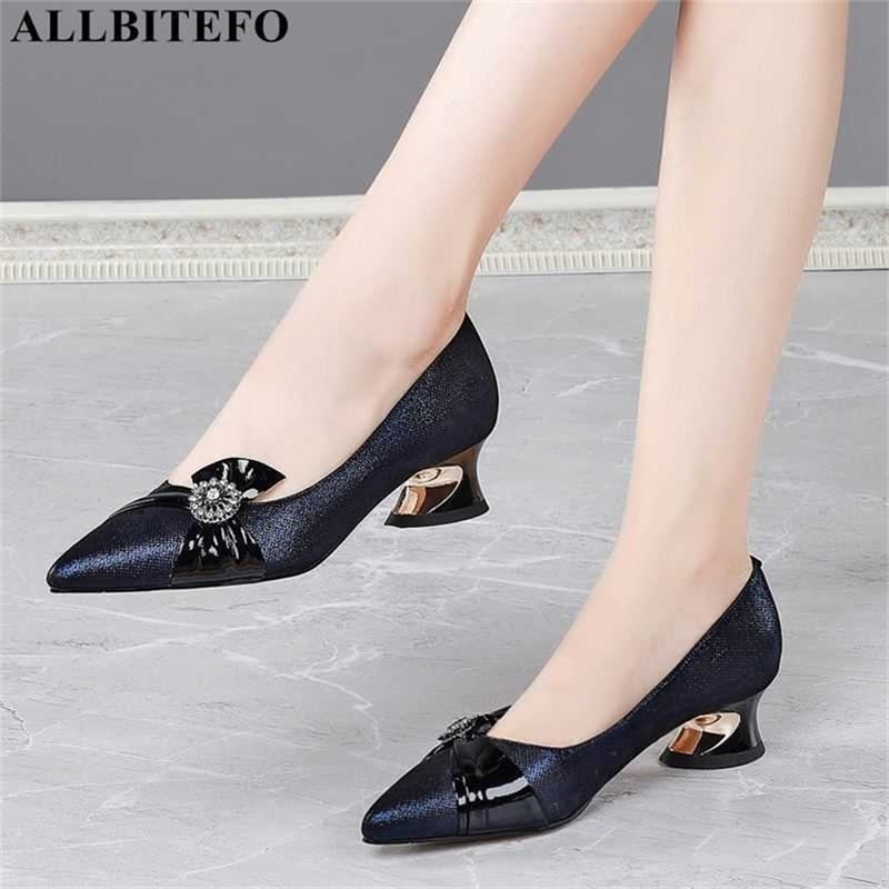ALLBITEFO genuine leather thick heels office ladies shoes brand high heels women shoes spring women high heel shoes size3442 210611, As picture
ALLBITEFO genuine leather thick heels office ladies shoes brand high heels women shoes spring women high heel shoes size3442 210611, As picture
