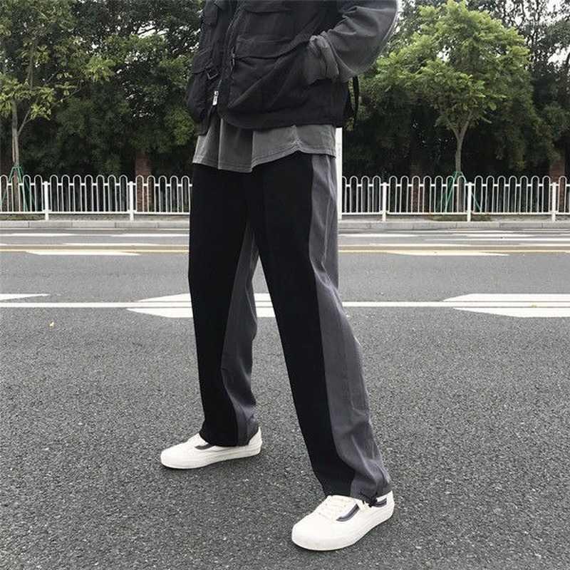 Men' Pants Contrast Color Stitching Trousers 2022 Drawstring Men' Straight Loose Casual Tide Brand Sports TrousersMen, Black
Men' Pants Contrast Color Stitching Trousers 2022 Drawstring Men' Straight Loose Casual Tide Brand Sports TrousersMen, Black