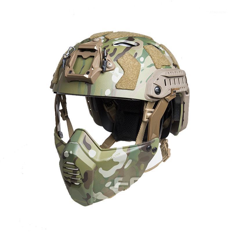 Cycling Helmets FMA ABS FAST SF Tactical HELMET With Half Mask For 7 Colors TB1365A Size /L, Black
Cycling Helmets FMA ABS FAST SF Tactical HELMET With Half Mask For 7 Colors TB1365A Size /L, Black