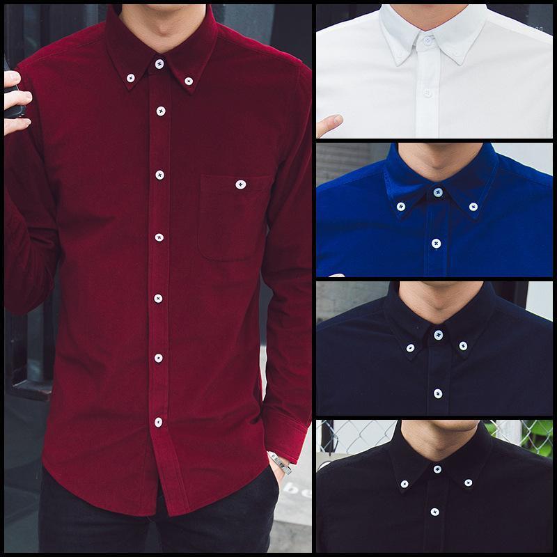 Men's Casual Shirts 2022 Spring Winter Corduroy Shirt Slim Cardigan Long-Sleeved Pocket Cargo Single-Breasted, White
Men's Casual Shirts 2022 Spring Winter Corduroy Shirt Slim Cardigan Long-Sleeved Pocket Cargo Single-Breasted, White