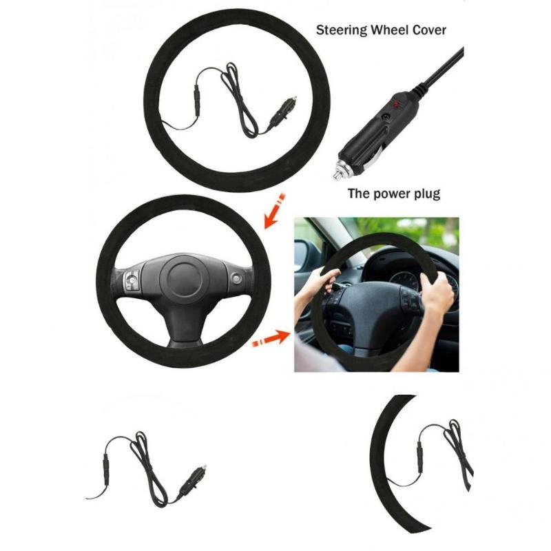 Steering Wheel Covers Foldable Durable Winter Heating Cushion Protective Car Cover Sweatproof For Van
Steering Wheel Covers Foldable Durable Winter Heating Cushion Protective Car Cover Sweatproof For Van