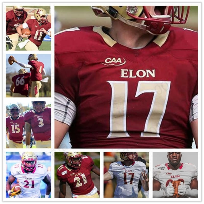 Xflsp Custom Elon Football stitched jersey ACC Avery Jones Davis Cheek Jaylan Thomas De'sean Mcnair Cole Taylor Men Youth Kid Jerseys, Red
Xflsp Custom Elon Football stitched jersey ACC Avery Jones Davis Cheek Jaylan Thomas De'sean Mcnair Cole Taylor Men Youth Kid Jerseys, Red