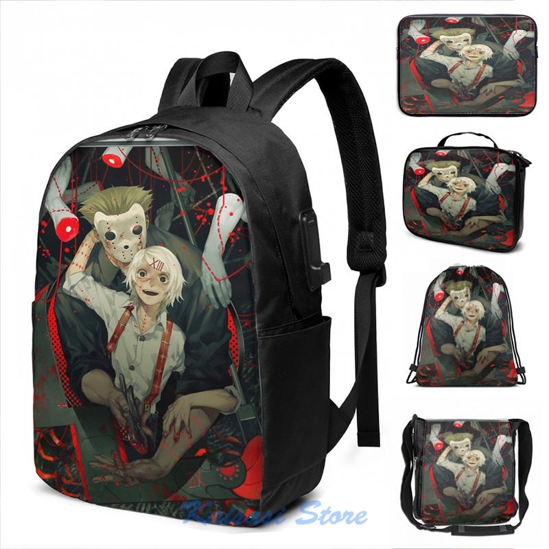 Backpack Funny Graphic Print Juuzou Suzuya (2) USB Charge Men School Bags Women Bag Travel Laptop, Drawstring bag
Backpack Funny Graphic Print Juuzou Suzuya (2) USB Charge Men School Bags Women Bag Travel Laptop, Drawstring bag