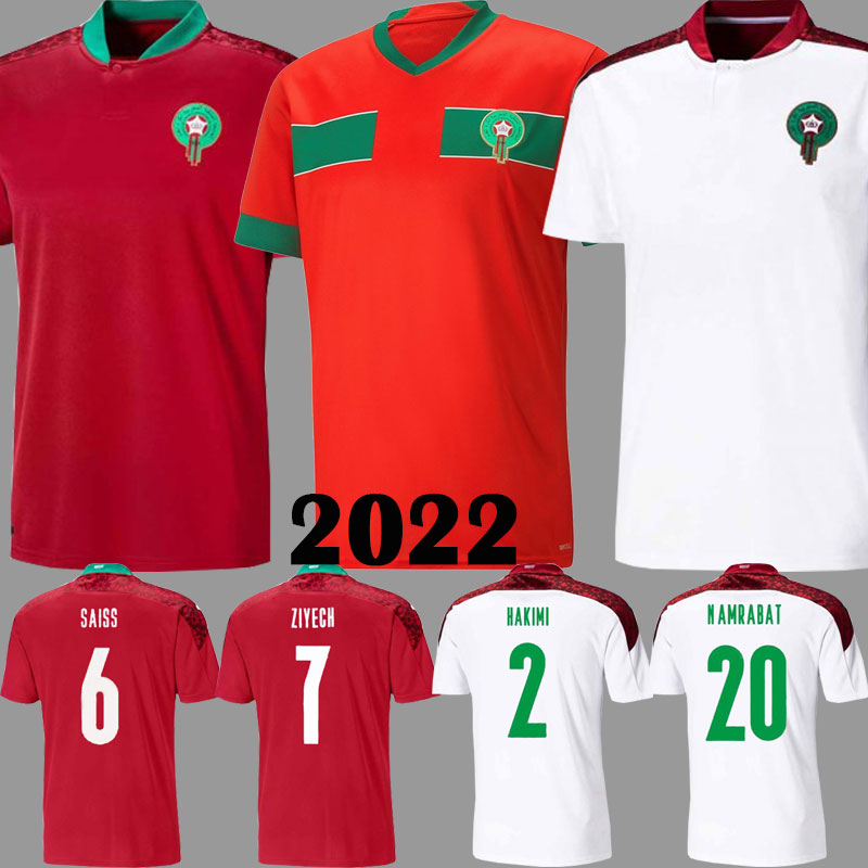 2022 Morocco soccer jerseys home away 2023 21 22 23 HAKIMI maillot de foot Ziyech Boufal FAJR Munir Ait Bennasser Amrabat football shirts
2022 Morocco soccer jerseys home away 2023 21 22 23 HAKIMI maillot de foot Ziyech Boufal FAJR Munir Ait Bennasser Amrabat football shirts