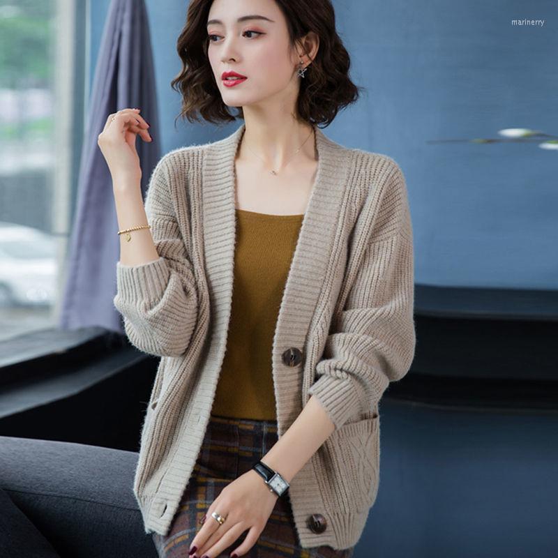 Women's Knits & Tees Cotton Knitted Cardigan Women's V-Neck Loose Jacket Spring Autumn Long-Sleeved Solid Casual Sweater Fashion Tops 20, Huahongse
Women's Knits & Tees Cotton Knitted Cardigan Women's V-Neck Loose Jacket Spring Autumn Long-Sleeved Solid Casual Sweater Fashion Tops 20, Huahongse