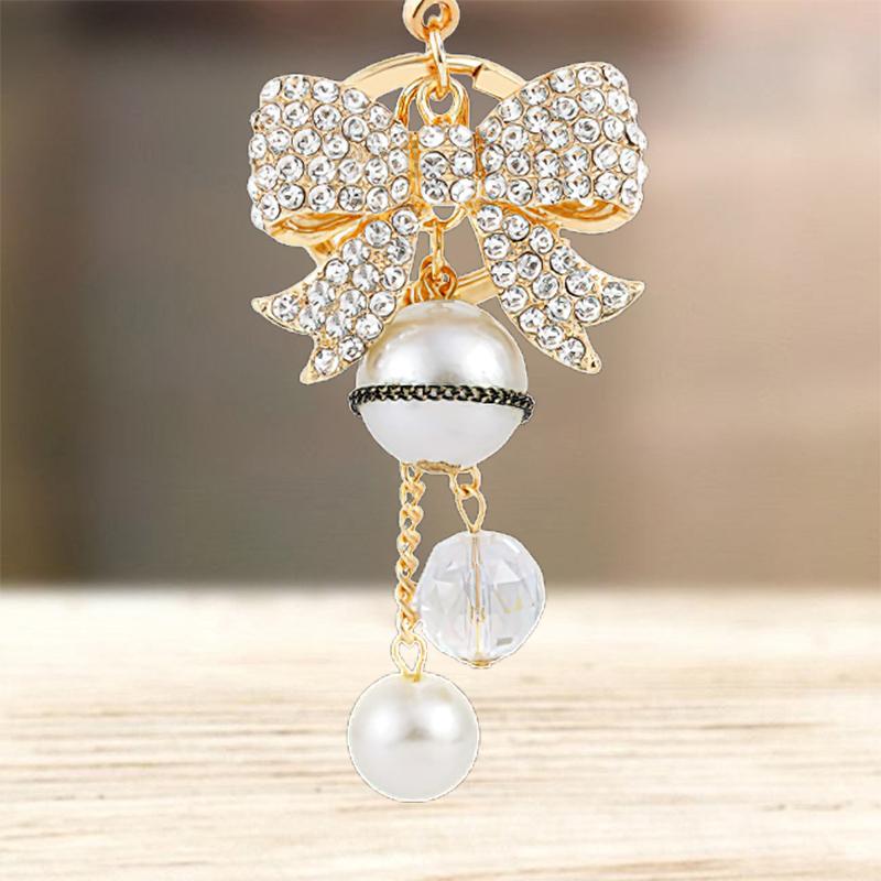 Keychains Cute Bow Imitation Pearl Keychain Bowknot Tassels Key Chain Ring Holder Bag Pendant Accessories KeyringKeychains
Keychains Cute Bow Imitation Pearl Keychain Bowknot Tassels Key Chain Ring Holder Bag Pendant Accessories KeyringKeychains