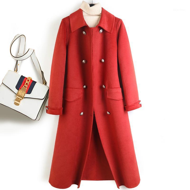 Women' Wool & Blends Womens Double Coat Breasted Clothing Pockets A-Line Middle Aged Winter Fashion 2022 Red Coats And Jackets Women, Black
Women' Wool & Blends Womens Double Coat Breasted Clothing Pockets A-Line Middle Aged Winter Fashion 2022 Red Coats And Jackets Women, Black