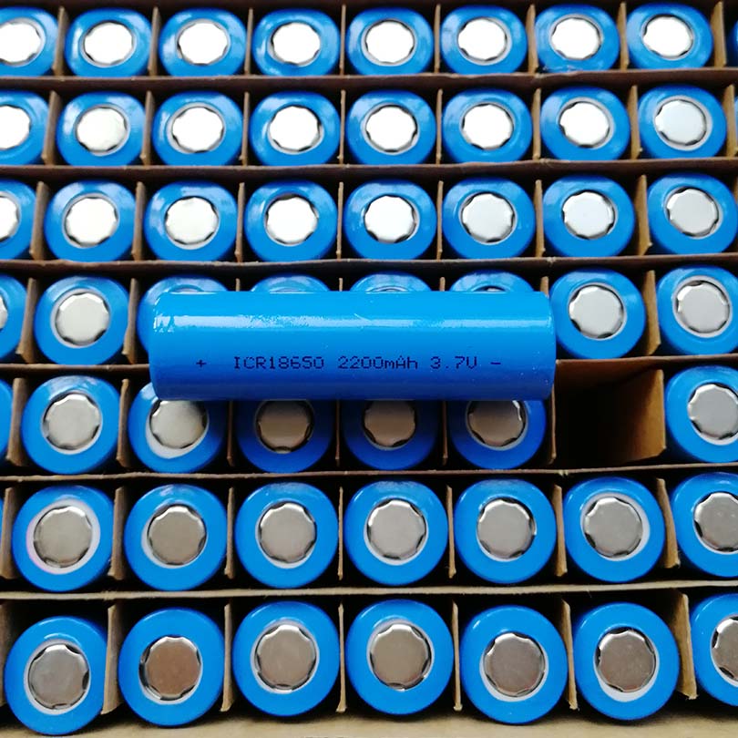 18650 Battery 2200mAh Rechargable Lithium Batteries Factory wholesale 100% High Quality 5pcs per lot