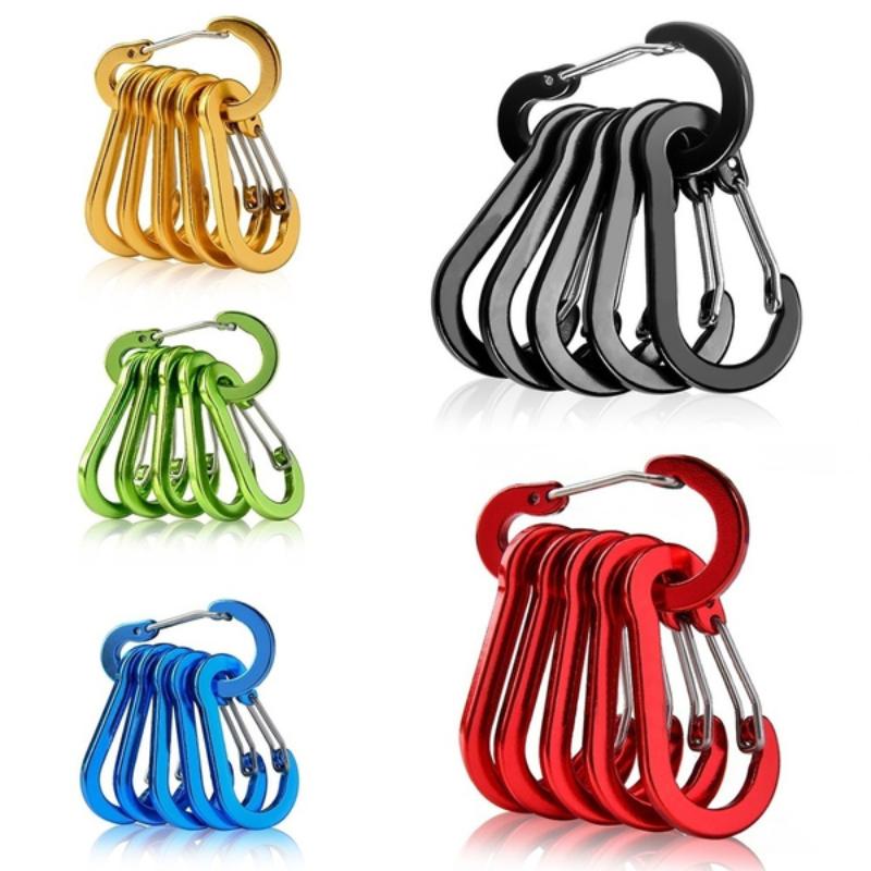 Keychains Colorful Carabiner Keychain Outdoor Camping Climbing Hiking Portable D-ring Snap Clip Lock Hooks Sports Fishing Buckle KeychainKey
Keychains Colorful Carabiner Keychain Outdoor Camping Climbing Hiking Portable D-ring Snap Clip Lock Hooks Sports Fishing Buckle KeychainKey