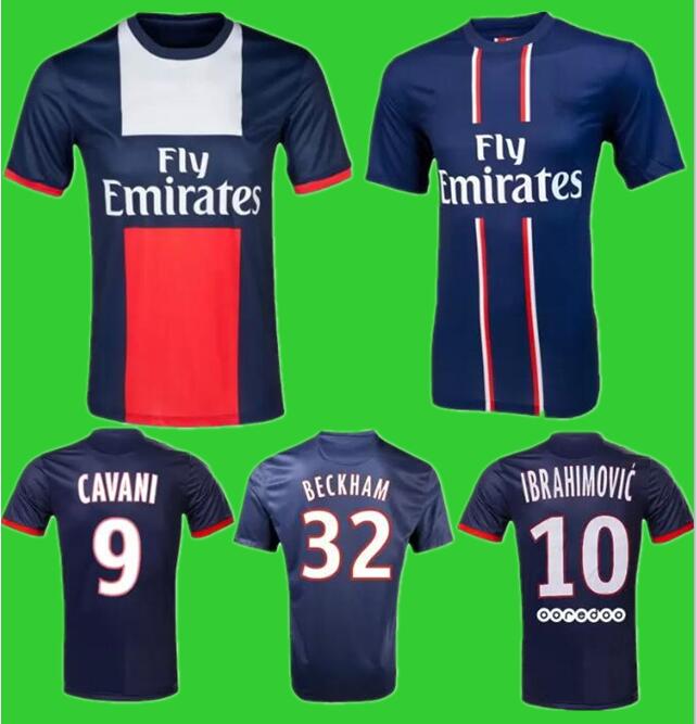 2012 2013 2014 Paris Ibrahimovic retro soccer jersey 12 13 Cavani Pastore Lavezzi MENEZ T.SILVA MATUIDI VERRATTI vintage classic football shirt