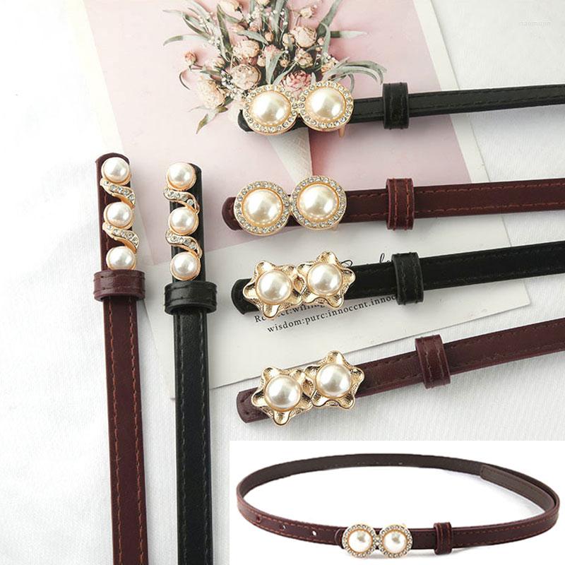 Belts Elastic Women Thin Belt Pearl Pair Buckle Simplicity Accessories Women's Clothing Collocation Skirt BeltBelts, Black
Belts Elastic Women Thin Belt Pearl Pair Buckle Simplicity Accessories Women's Clothing Collocation Skirt BeltBelts, Black