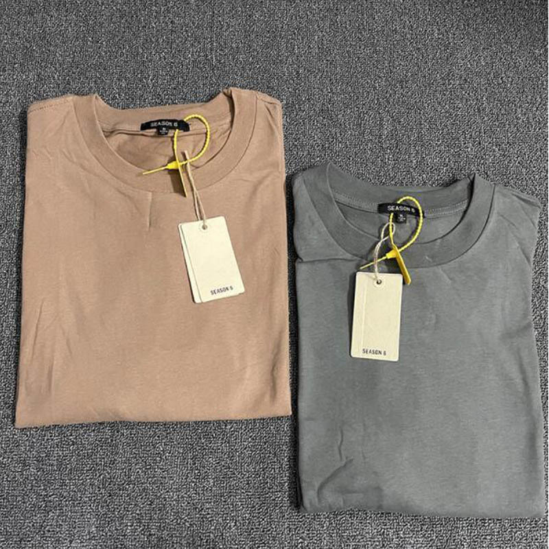 21SS West Season 6 T Shirt Men Women 100 Cotton Oversized Top Tees Hip Hop Summer Style 6 T Shirts 220520
21SS West Season 6 T Shirt Men Women 100 Cotton Oversized Top Tees Hip Hop Summer Style 6 T Shirts 220520