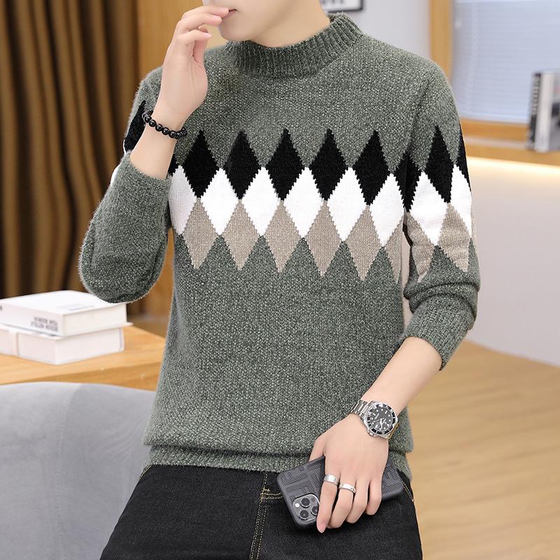 Men's Sweaters Winter Thick Youth High Quality Pullover Classical Argyle Three Color Warm Sweater Male Brand Mens Men SweaterMen's, Black
Men's Sweaters Winter Thick Youth High Quality Pullover Classical Argyle Three Color Warm Sweater Male Brand Mens Men SweaterMen's, Black