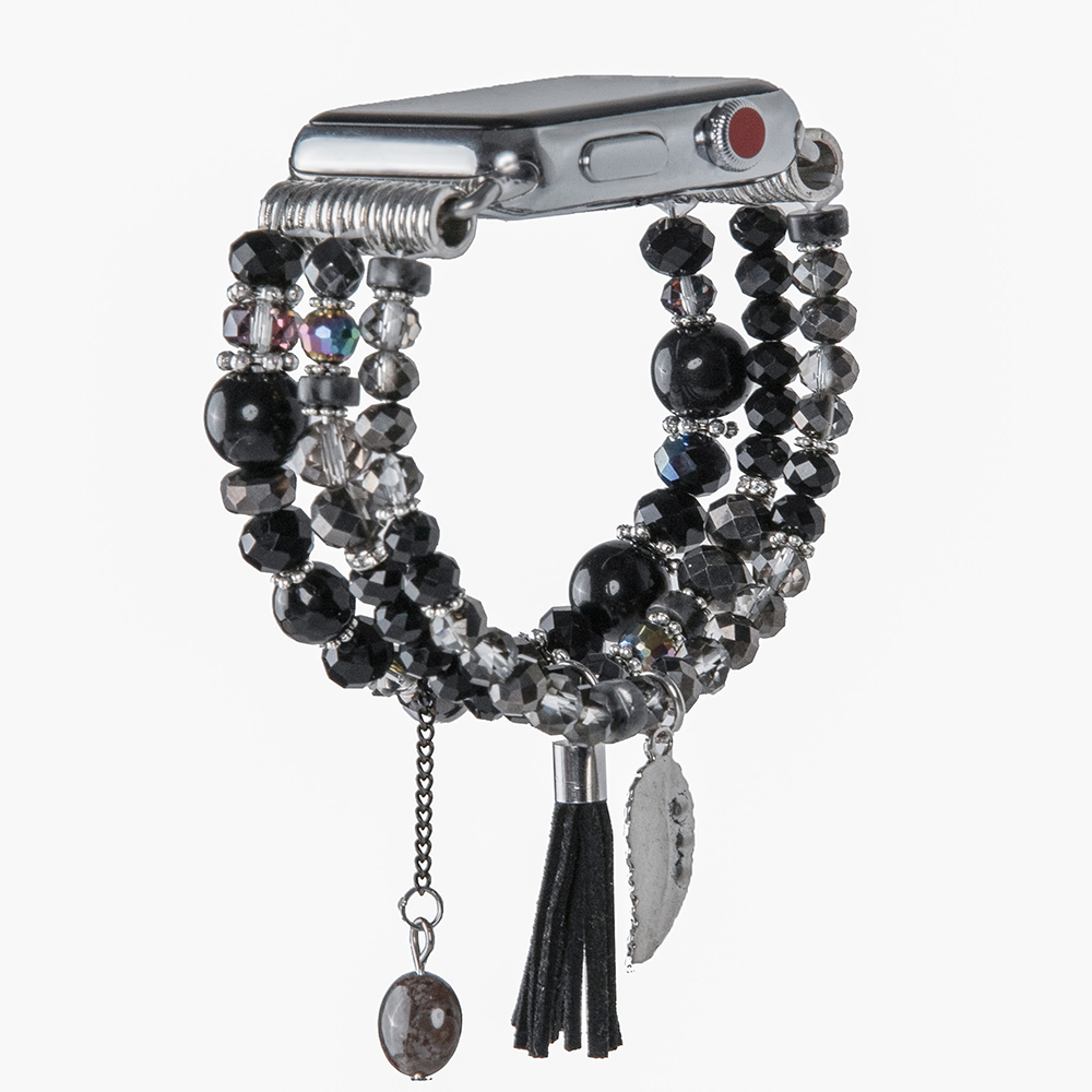 New Design Shiny Girls Bracelet Beaded Band,Wrist Watch Strap for Apple Watch Band Series 4/3/2/1 38/42/40/44mm
New Design Shiny Girls Bracelet Beaded Band,Wrist Watch Strap for Apple Watch Band Series 4/3/2/1 38/42/40/44mm