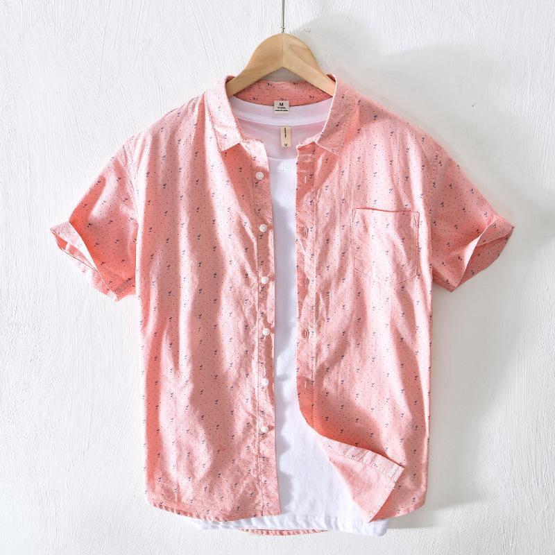 Men's Casual Shirts Business Men Pure Cotton Dotted Shirt Ironing Free Fashion Pattern Slim Fit Clothing For Summer Autumn Formal Tops, Blue
Men's Casual Shirts Business Men Pure Cotton Dotted Shirt Ironing Free Fashion Pattern Slim Fit Clothing For Summer Autumn Formal Tops, Blue