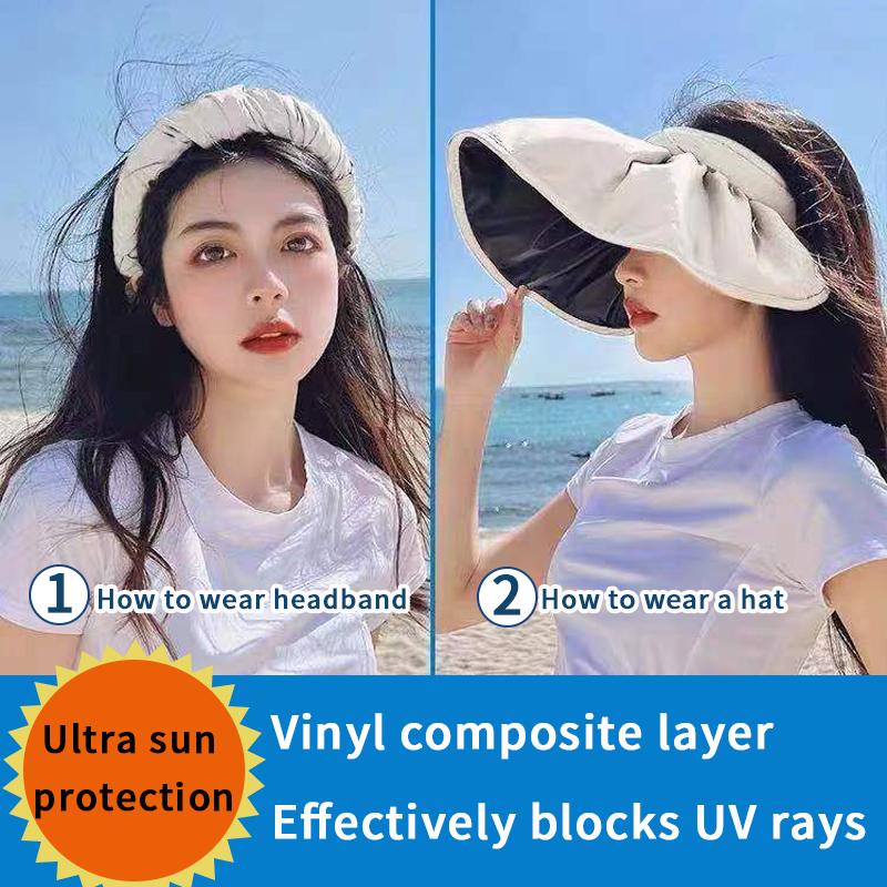 Wide Brim Hats Summer For Women Empty Top Shell Shape Sun Hat Korean Fashion Big UPF 50 Sunscreen Protection Beach HatWide, Black
Wide Brim Hats Summer For Women Empty Top Shell Shape Sun Hat Korean Fashion Big UPF 50 Sunscreen Protection Beach HatWide, Black