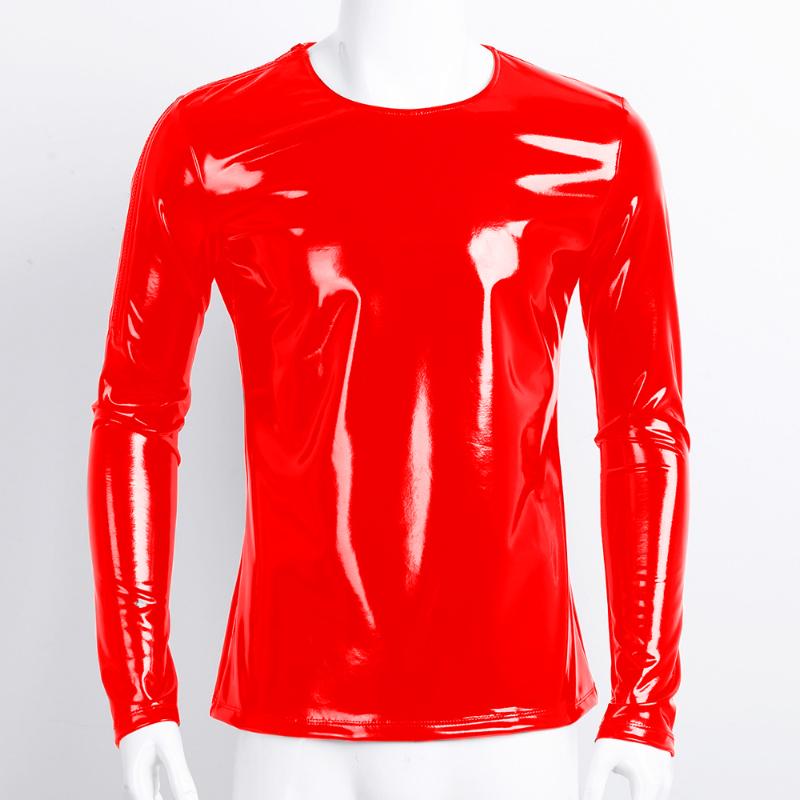Men's T-Shirts Mens Metallic Shiny PVC T-shirt Fashion Clubwear Faux Leather Long Sleeve Zipper Nightclub Style Hip Hop Pullover TopsMen's, Yellow
Men's T-Shirts Mens Metallic Shiny PVC T-shirt Fashion Clubwear Faux Leather Long Sleeve Zipper Nightclub Style Hip Hop Pullover TopsMen's, Yellow