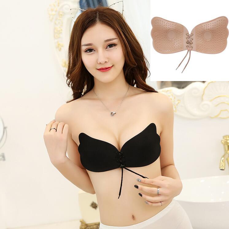 Butterfly Shaped Bras Push Up Strapless Self Adhesive Bras Invisible Bras Silicone Bra Maternity Intimates, Beige
Butterfly Shaped Bras Push Up Strapless Self Adhesive Bras Invisible Bras Silicone Bra Maternity Intimates, Beige