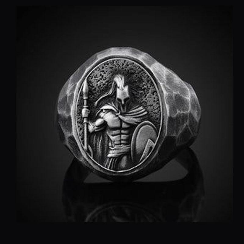 Cluster Rings Retro Spartan For Men Domineering Warrior Classic Ring Punk Style Rock Party JewelryCluster
Cluster Rings Retro Spartan For Men Domineering Warrior Classic Ring Punk Style Rock Party JewelryCluster