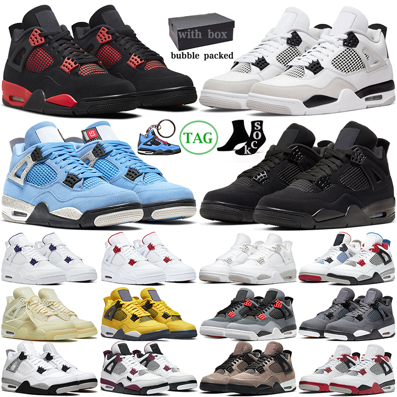 With Box Mens Basketball Shoes Military Black Cat 4 Retro Sail Red Thunder University Blue Cactus Jack White Oreo men women outdoor sports trainers sneakers, 4s mushroom
With Box Mens Basketball Shoes Military Black Cat 4 Retro Sail Red Thunder University Blue Cactus Jack White Oreo men women outdoor sports trainers sneakers, 4s mushroom