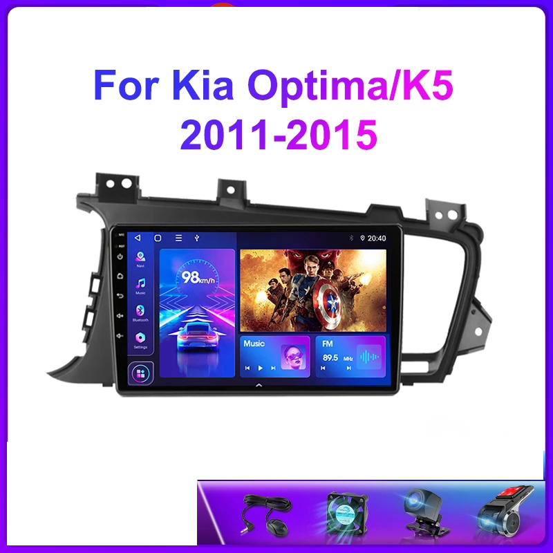 10 inch HD Full touch Screen Android Car Video GPS Navigation Radio For KIA K5 2011-2015 support TPMS
10 inch HD Full touch Screen Android Car Video GPS Navigation Radio For KIA K5 2011-2015 support TPMS