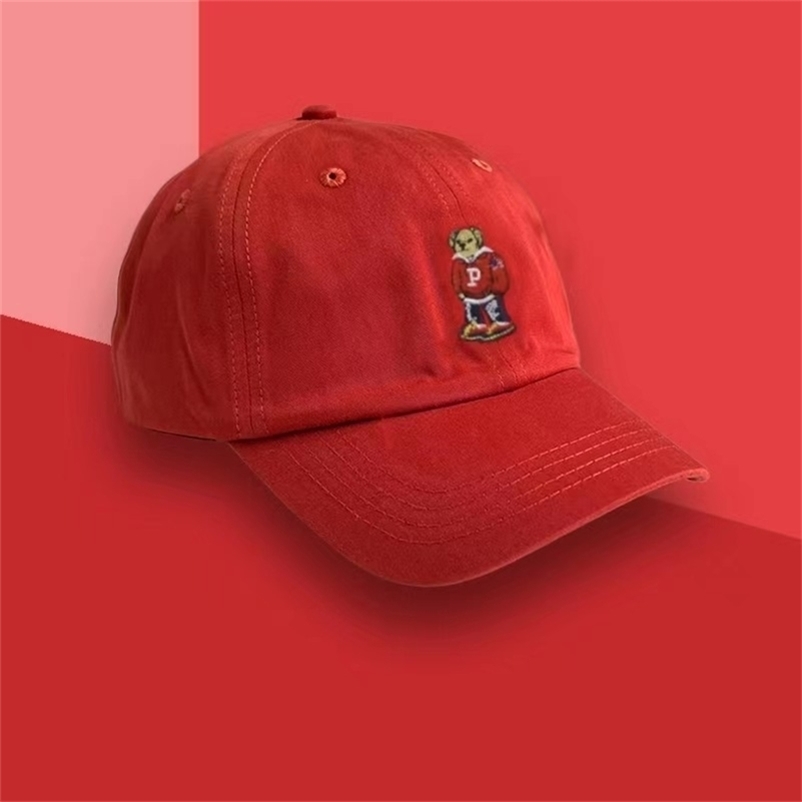 Design baseball golf cartoon Bear dad hat for men women hats Exclusive leisure Strapback black white Rose cap 220721
Design baseball golf cartoon Bear dad hat for men women hats Exclusive leisure Strapback black white Rose cap 220721