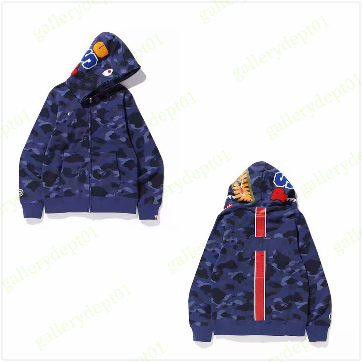 mens hoodies designer hoodie womens Designer Hoodie Camo Shark head purple camouflage hoodys tech fleeces sweatshirts apes Reflective color oversized sweaters, 1pcs button
mens hoodies designer hoodie womens Designer Hoodie Camo Shark head purple camouflage hoodys tech fleeces sweatshirts apes Reflective color oversized sweaters, 1pcs button