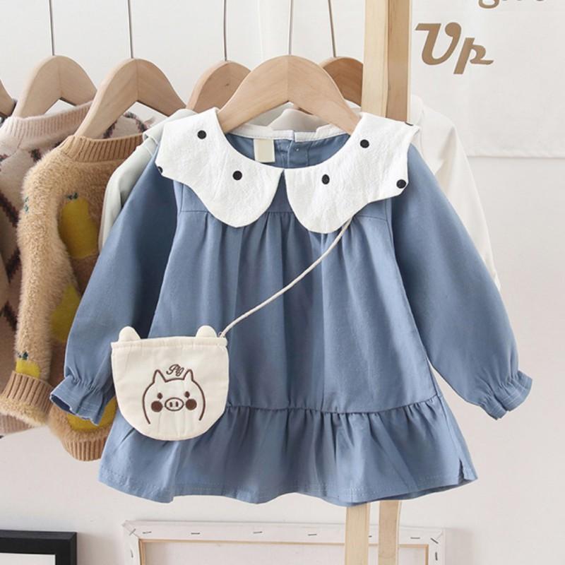 Girl's Dresses Baywell 2Piece Spring Autumn Toddler Girl Dress Baby Beach Cute Polka Dot Long Sleeve Princess Messenger BagGirl's
Girl's Dresses Baywell 2Piece Spring Autumn Toddler Girl Dress Baby Beach Cute Polka Dot Long Sleeve Princess Messenger BagGirl's