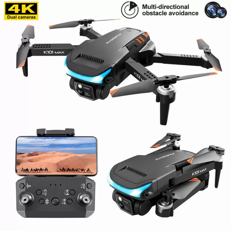 2022 new K101 Max Mini Drone With Dual 4K HD Camera Optical Flow Localization Dron Real-time Transmission Helicopter Toys Gifts
2022 new K101 Max Mini Drone With Dual 4K HD Camera Optical Flow Localization Dron Real-time Transmission Helicopter Toys Gifts