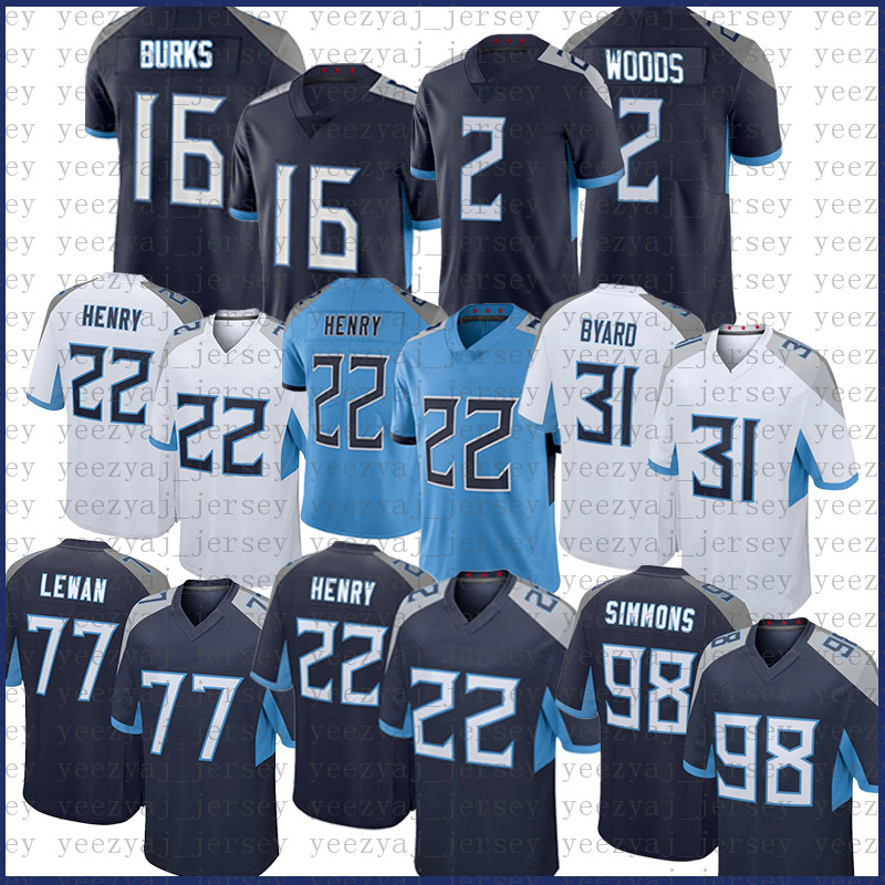 22 Derrick Henry Football Jersey Malik Willis Robert Woods Jeffery Simmons Ryan Tannehill Hassan Haskins Kevin Byard Taylor Lewan Treylon Burks Caleb Farley, Mens-tt
22 Derrick Henry Football Jersey Malik Willis Robert Woods Jeffery Simmons Ryan Tannehill Hassan Haskins Kevin Byard Taylor Lewan Treylon Burks Caleb Farley, Mens-tt