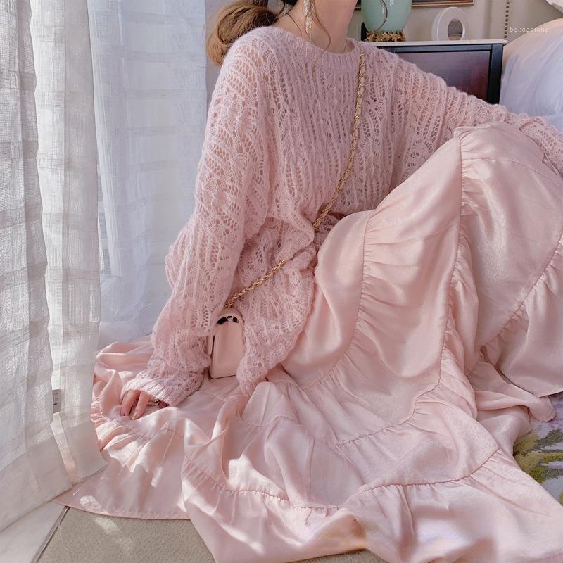 Women's Sweaters Knitted Oversized Aesthetic Pink Sweater Women 2022 Spring Fashion Sexy Transparent Hollowout Lazy Harajuku Vintage Pullove, White
Women's Sweaters Knitted Oversized Aesthetic Pink Sweater Women 2022 Spring Fashion Sexy Transparent Hollowout Lazy Harajuku Vintage Pullove, White