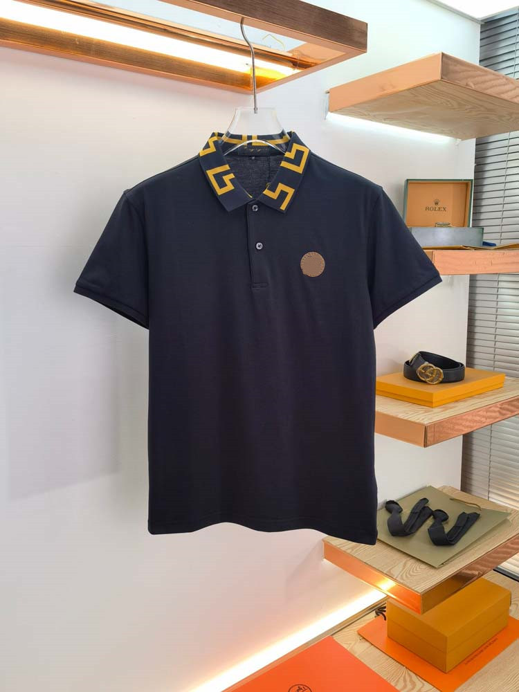 European and American fashion design Polo Shirt Short Sleeve T-Shirt summer cotton casual loose large men's XXL16, White
European and American fashion design Polo Shirt Short Sleeve T-Shirt summer cotton casual loose large men's XXL16, White