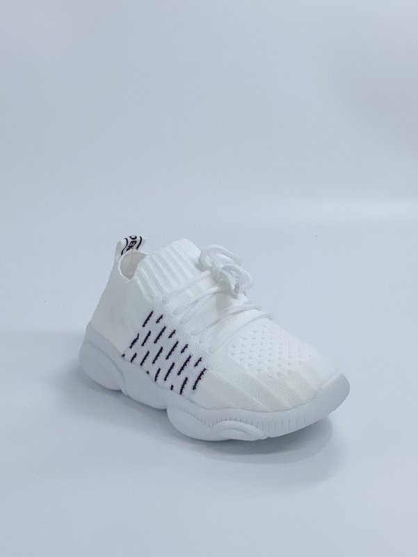 Toddler Boys Knit Lace-up Running Shoes SHE