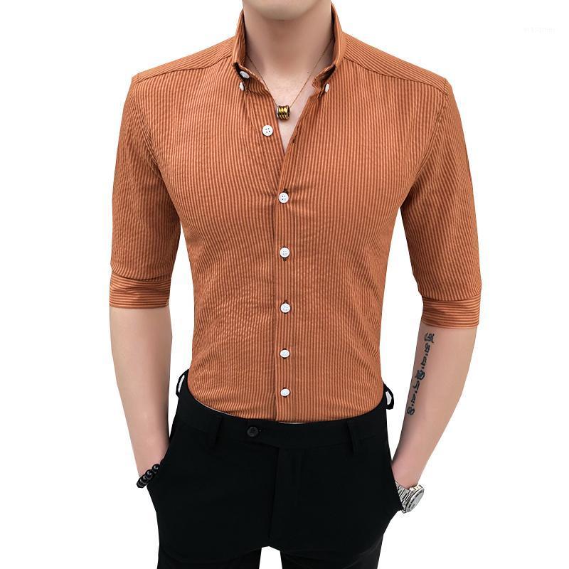 Men's Half-sleeved Shirts 2022 Spring And Summer Classic Business High-quality Slim Casual Tops Fashion Clothing, Blue
Men's Half-sleeved Shirts 2022 Spring And Summer Classic Business High-quality Slim Casual Tops Fashion Clothing, Blue