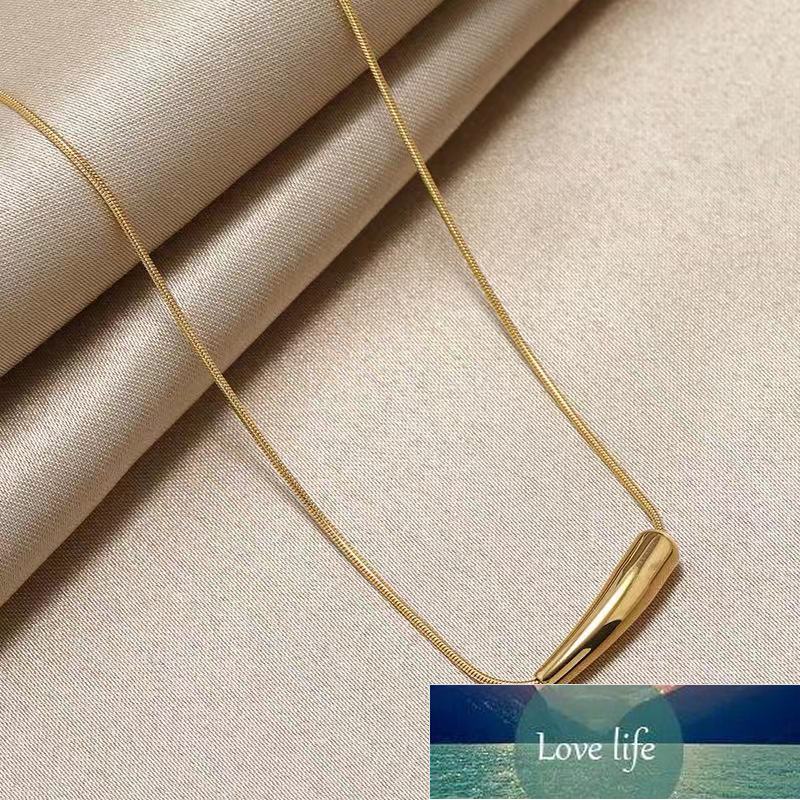 New Small Eggplant Necklace Cold Wind Clavicle Chain Titanium Steel Elbow Simple and Irregular Manufacturer Direct Wholesale
New Small Eggplant Necklace Cold Wind Clavicle Chain Titanium Steel Elbow Simple and Irregular Manufacturer Direct Wholesale