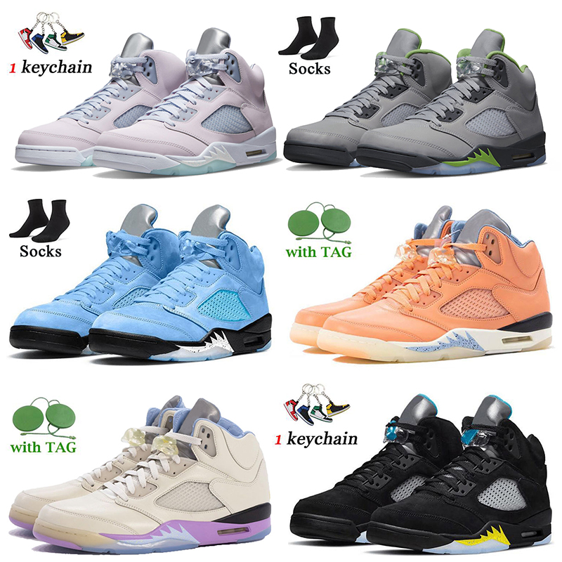 Authentic 5 Jumpman 5s Basketball Shoes With Socks Easter Aqua UNC University Blue DJ Khaled x We The Bests Raging Bull Black Muslin Women Mens Trainers Sneakers, C39 oreo 2021 40-47
Authentic 5 Jumpman 5s Basketball Shoes With Socks Easter Aqua UNC University Blue DJ Khaled x We The Bests Raging Bull Black Muslin Women Mens Trainers Sneakers, C39 oreo 2021 40-47