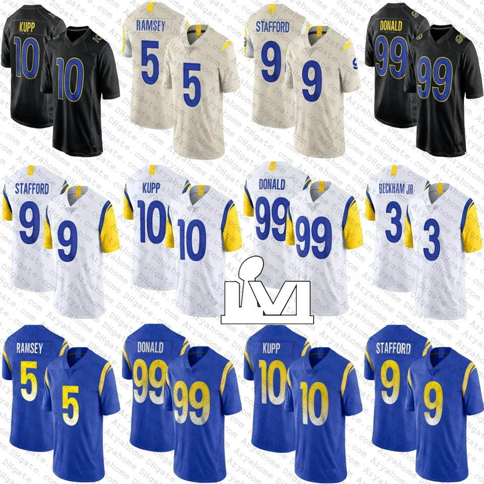 9 Matthew Stafford 99 Aaron Donald Football Jerseys 10 Cooper Kupp 5 Jalen Ramsey Los Angeles 3 Odell Beckham Jr. rams Blue Von Miller Allen Robinson II Bobby Wagner, Mens(withlogo)
9 Matthew Stafford 99 Aaron Donald Football Jerseys 10 Cooper Kupp 5 Jalen Ramsey Los Angeles 3 Odell Beckham Jr. rams Blue Von Miller Allen Robinson II Bobby Wagner, Mens(withlogo)