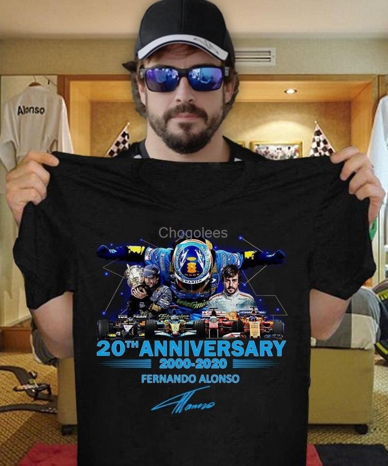 Men' T-Shirts Official 20th Anniversary 2000 - 2022 Fernando Alonso Signature ShirtMen, Men-darkpurple
Men' T-Shirts Official 20th Anniversary 2000 - 2022 Fernando Alonso Signature ShirtMen, Men-darkpurple