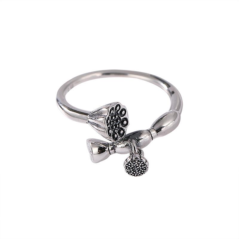 Cluster Rings Pure Silver Ring Personalized Distressed Vintage Prime Lotus Seedpod Root Women's Sterling Open RingCluster
Cluster Rings Pure Silver Ring Personalized Distressed Vintage Prime Lotus Seedpod Root Women's Sterling Open RingCluster