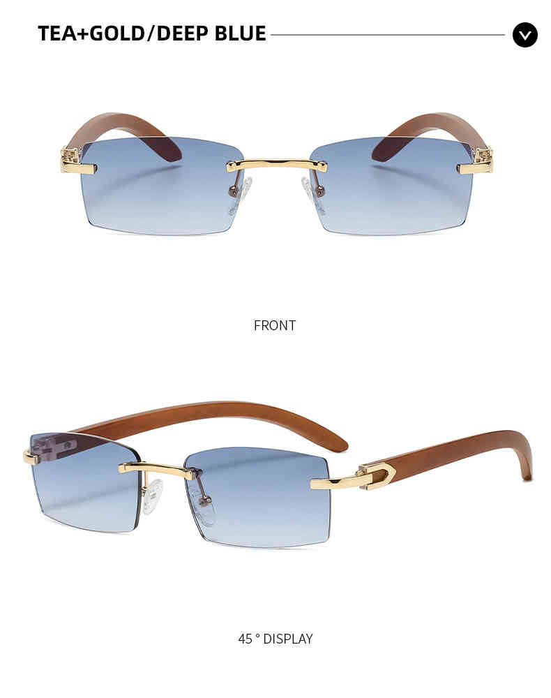 Punk Rimless Men's Sunglasses New Fashion Vintage Shades UV400 Frameless Gradient Sunglasses Fashion Lunettes
Punk Rimless Men's Sunglasses New Fashion Vintage Shades UV400 Frameless Gradient Sunglasses Fashion Lunettes