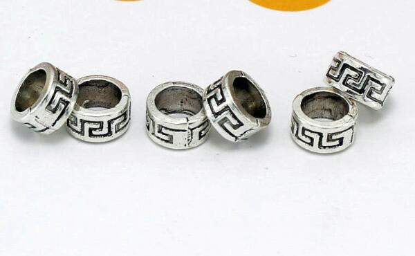 8mm big hole Pattern Metal Alloy Spacer Beads Hole Flat Beads Nepal Buddha Beads For Jewelry Making
8mm big hole Pattern Metal Alloy Spacer Beads Hole Flat Beads Nepal Buddha Beads For Jewelry Making
