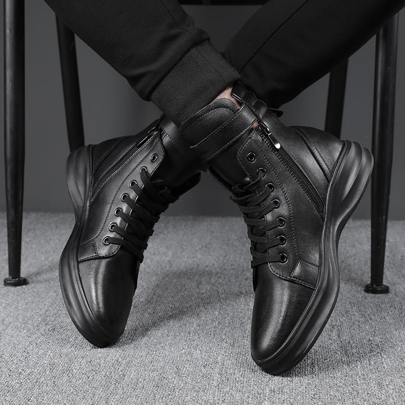 Boots British Style Mens Fashion Party Nightclub Dress Motorcycle Black Soft Lealther Shoes Cowboy Platform Boot Ankle Botas Man
Boots British Style Mens Fashion Party Nightclub Dress Motorcycle Black Soft Lealther Shoes Cowboy Platform Boot Ankle Botas Man