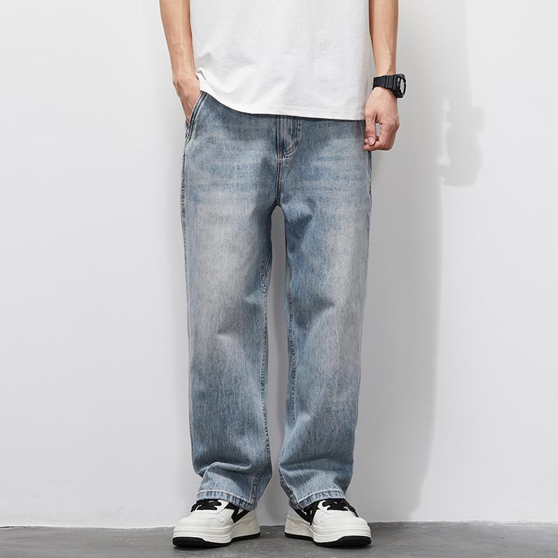Men's Jeans Streetwear Fashion Loose Men Baggy Trousers Retro Light Blue Vintage Straight Homme Hip Hop Wide Leg Denim Pants MenMen's, Retro blue
Men's Jeans Streetwear Fashion Loose Men Baggy Trousers Retro Light Blue Vintage Straight Homme Hip Hop Wide Leg Denim Pants MenMen's, Retro blue