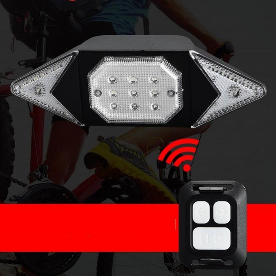 Lights USB Rechargeable Turning Signal Cycling Taillight Bicycle Light Remote Control Accessories Replacement Parts Tail2510