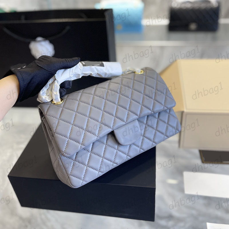 22A Designer Womens Classic Doule Flap Medium Bags Lambskin Real Leather Large Capacity Multi Pochette Purse GHW Crossbody Shoudler Handbags 25CM, Box
22A Designer Womens Classic Doule Flap Medium Bags Lambskin Real Leather Large Capacity Multi Pochette Purse GHW Crossbody Shoudler Handbags 25CM, Box